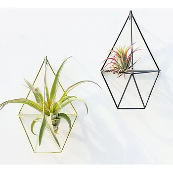 Metal Plant Holder Hanging Flower Basket Freestanding Wall Hanging Planters Geometric Vase Wall Decor Succulents Plant Pots Rack
Metal Plant Holder Hanging Flower Basket Freestanding Wall Hanging Planters Geometric Vase Wall Decor Succulents Plant Pots Rack
