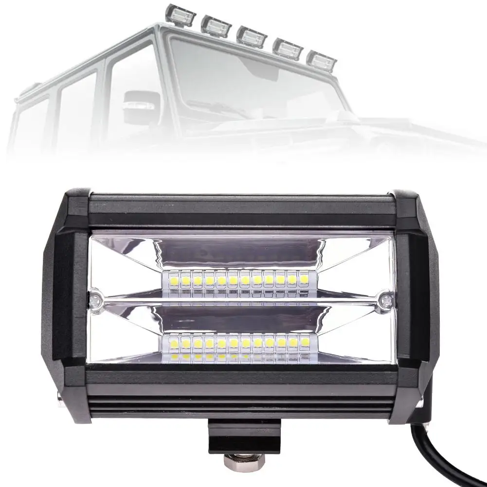 8-80V DC 5 Inch 72W LED Auto Car Work Lights 12V Headlights Waterproof 2-Row cAR Light Bar Outdoor Searchlight Work Light
8-80V DC 5 Inch 72W LED Auto Car Work Lights 12V Headlights Waterproof 2-Row cAR Light Bar Outdoor Searchlight Work Light