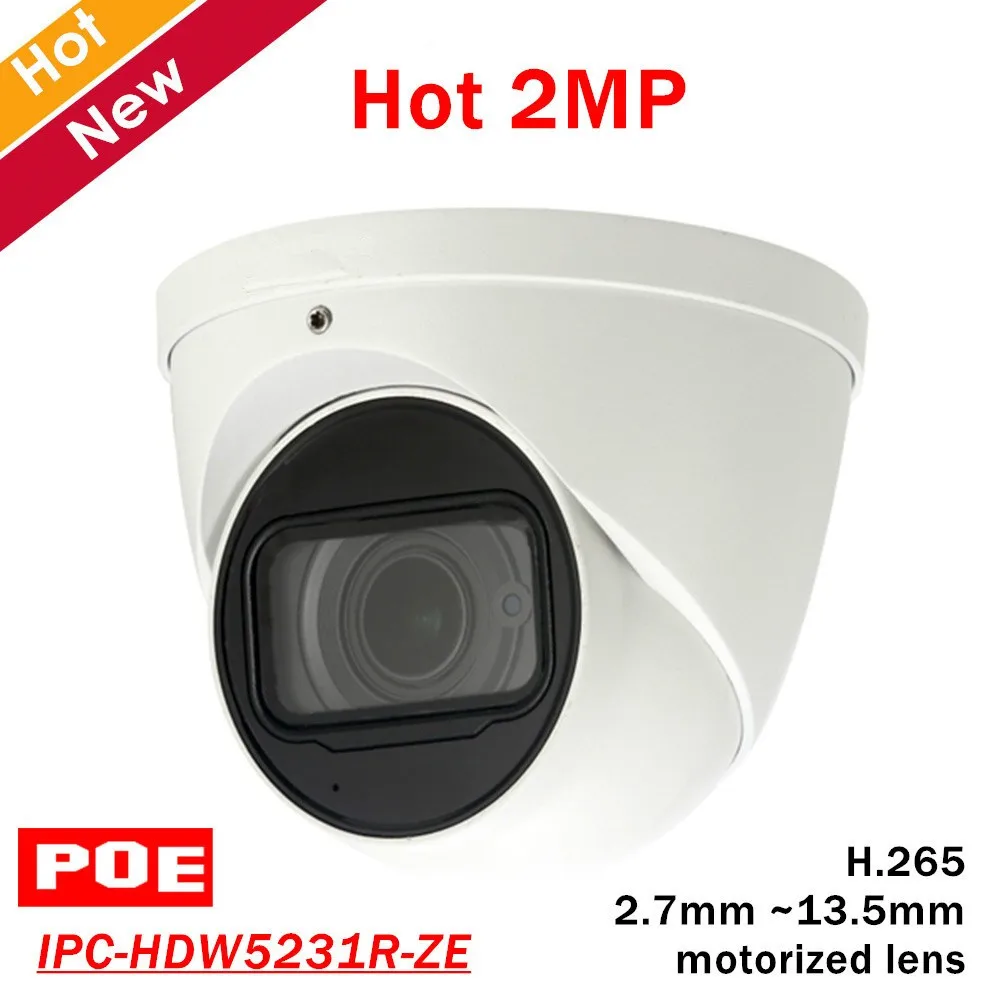 DH IPC-HDW5231R-ZE WDR IR Eyeball 2.7mm ~13.5mm varifocal motorized lens 2MP IR50M built-in MIC DH-IPC-HDW5231R-ZE IP Camera
DH IPC-HDW5231R-ZE WDR IR Eyeball 2.7mm ~13.5mm varifocal motorized lens 2MP IR50M built-in MIC DH-IPC-HDW5231R-ZE IP Camera