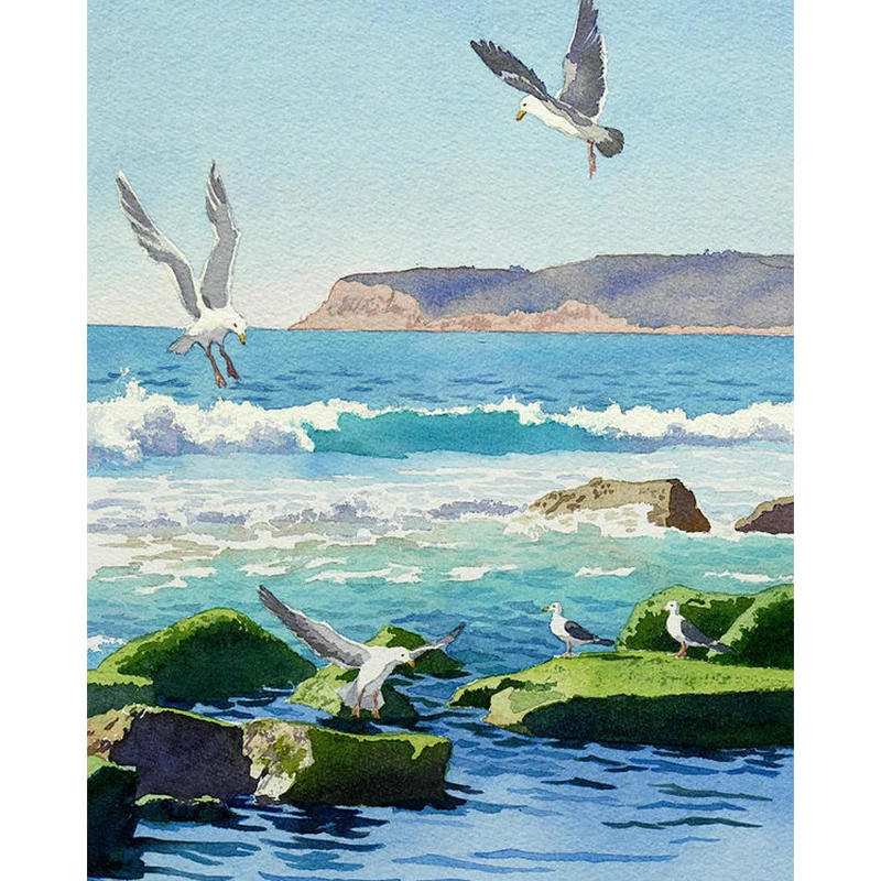 DIY 5D Diamond Painting Sea Full Diamond Embroidery Cross Stitch Patterns Rhinestones Mosaic Landscape
DIY 5D Diamond Painting Sea Full Diamond Embroidery Cross Stitch Patterns Rhinestones Mosaic Landscape