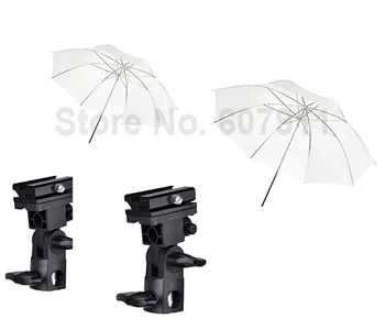 4in1 43" White Photographic Flash Soft Light Translucent Diffuser Umbrella +Flash Bracket B Type Umbrella Holder Light Stand
4in1 43" White Photographic Flash Soft Light Translucent Diffuser Umbrella +Flash Bracket B Type Umbrella Holder Light Stand