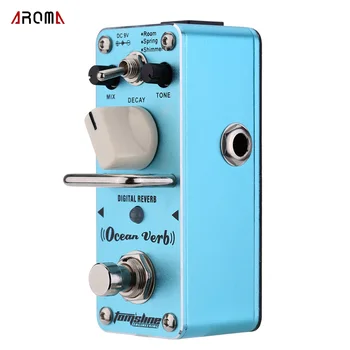 AROMA AOV-3 AROMA Ocean Verb Electric Guitar Pedal Digital Reverb Guitar Effect Pedal with True Bypass
AROMA AOV-3 AROMA Ocean Verb Electric Guitar Pedal Digital Reverb Guitar Effect Pedal with True Bypass