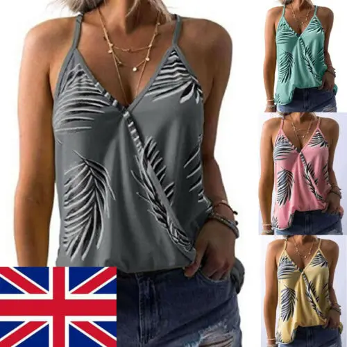 2019 New Fashion Sexy Women Vest Sleeveless Loose Camisole Slim Sling Ruched Leaf Casual Strappy V-Neck Sleeveless Tank Tops
2019 New Fashion Sexy Women Vest Sleeveless Loose Camisole Slim Sling Ruched Leaf Casual Strappy V-Neck Sleeveless Tank Tops