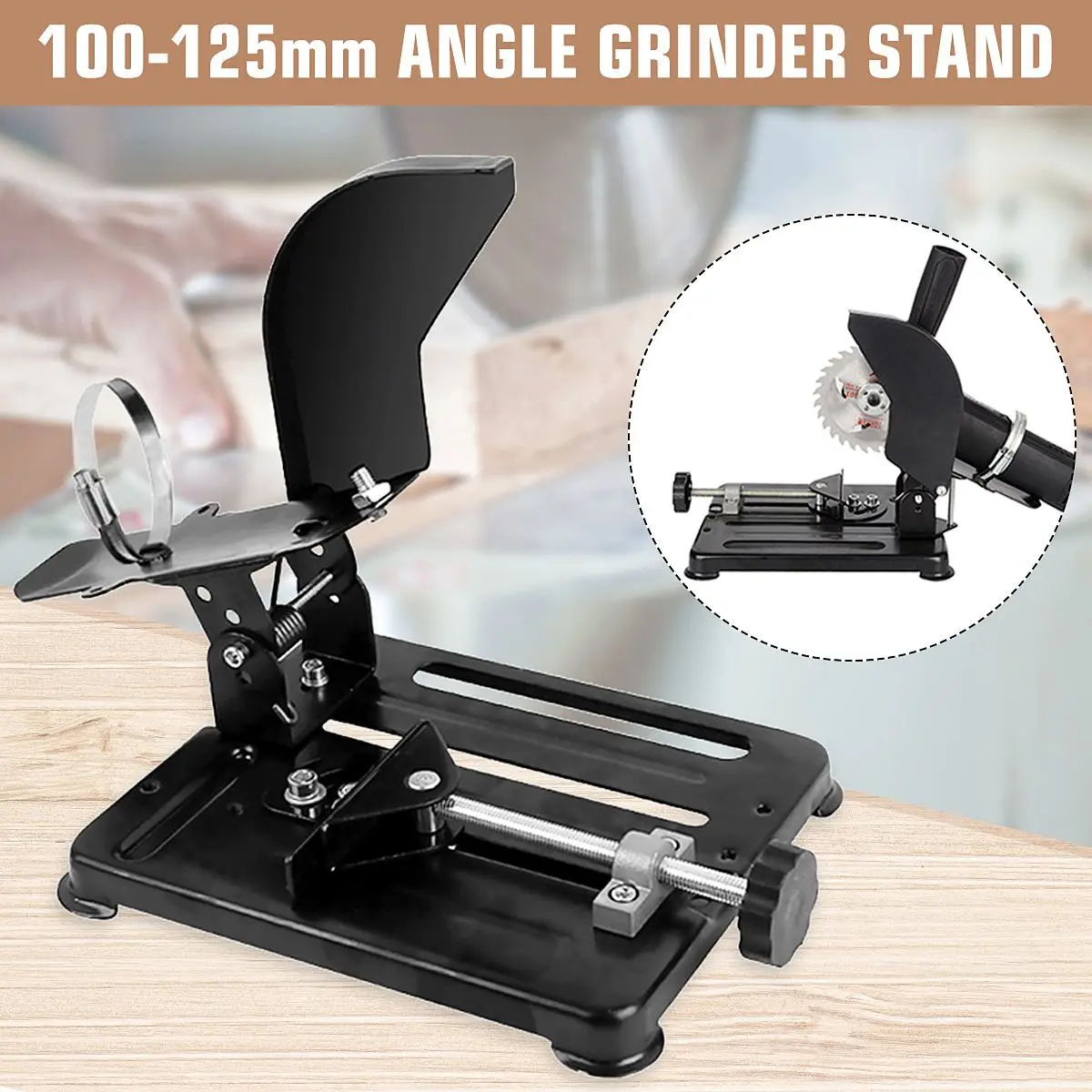Polisher Stand Angle Grinder Stand Aluminum bracket lightweight support Holder for 100 115 125mm angle grinder cutting
Polisher Stand Angle Grinder Stand Aluminum bracket lightweight support Holder for 100 115 125mm angle grinder cutting