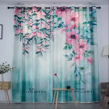 Nordic Ins Digital Printed Flower 3d Curtains For Bedroom Window Decoration Modern Pattern Window Curtain Room 2pcs A Set
Nordic Ins Digital Printed Flower 3d Curtains For Bedroom Window Decoration Modern Pattern Window Curtain Room 2pcs A Set