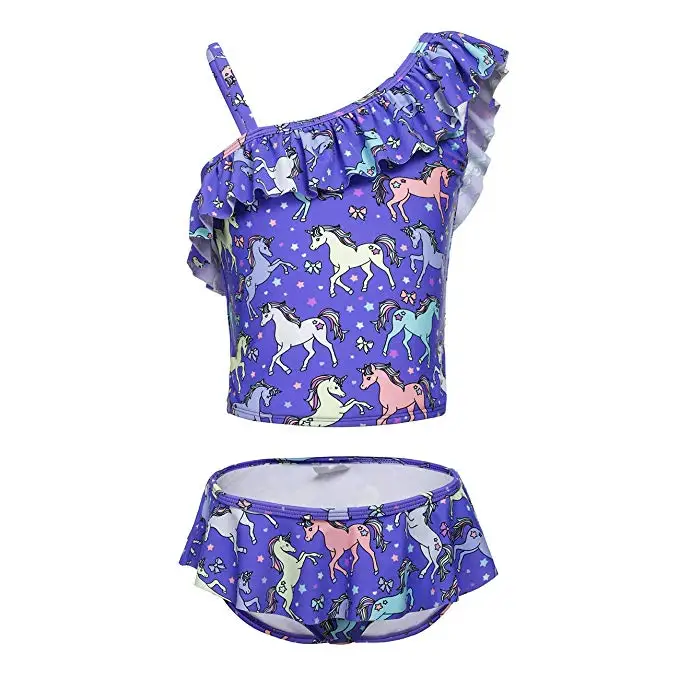 MAICO Girls Ruffle Flounce Swimwear Printed Two Piece Swimsuit, 12 Colors, Size 4-16
MAICO Girls Ruffle Flounce Swimwear Printed Two Piece Swimsuit, 12 Colors, Size 4-16