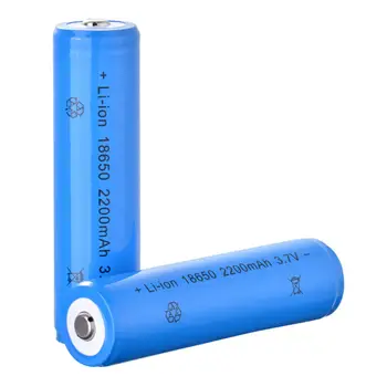 GTF18650 2200mAh 3.7V light flashlight rechargeable lithium battery with protection board over-discharge protection
GTF18650 2200mAh 3.7V light flashlight rechargeable lithium battery with protection board over-discharge protection