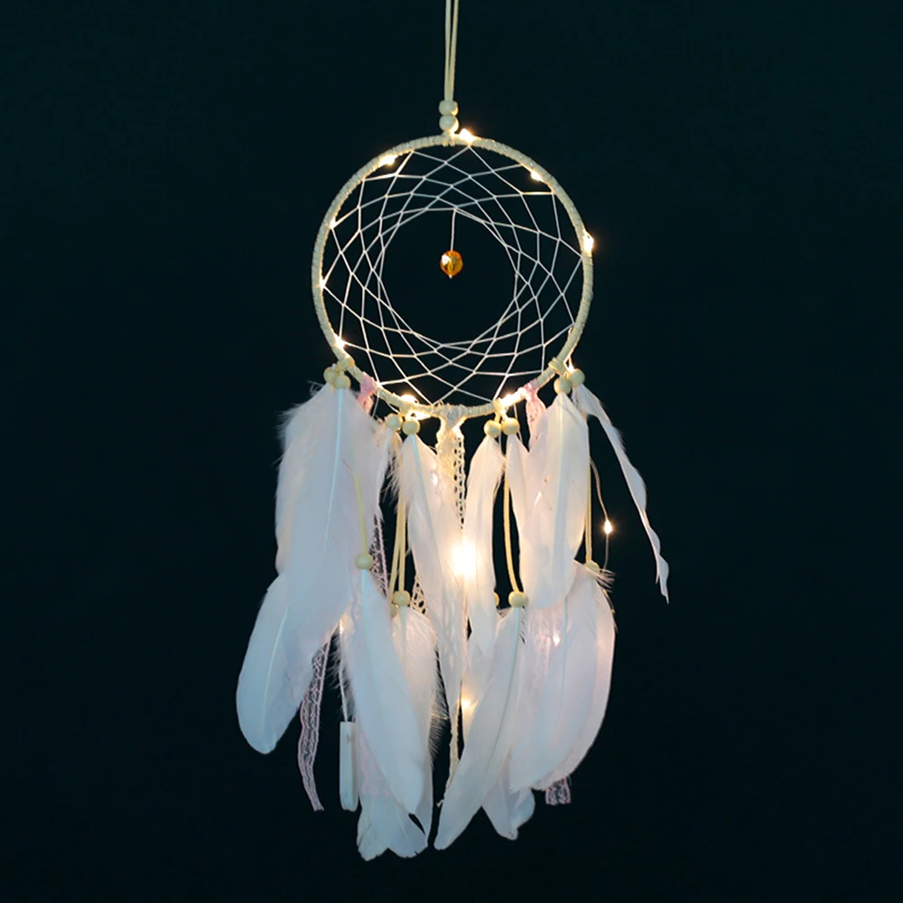 Led Light Diy Dreamcatcher Lace Ribbon Dream Catcher Kit Handmade Wall Decor Catchers Arts Crafts Diy Material Package
Led Light Diy Dreamcatcher Lace Ribbon Dream Catcher Kit Handmade Wall Decor Catchers Arts Crafts Diy Material Package