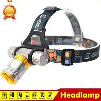 Underwater LED Light Diving Headlight 4000 Lumen XM-L T6 LED Headlamp waterproof Head Light Head Torch Tactical Lamp
Underwater LED Light Diving Headlight 4000 Lumen XM-L T6 LED Headlamp waterproof Head Light Head Torch Tactical Lamp
