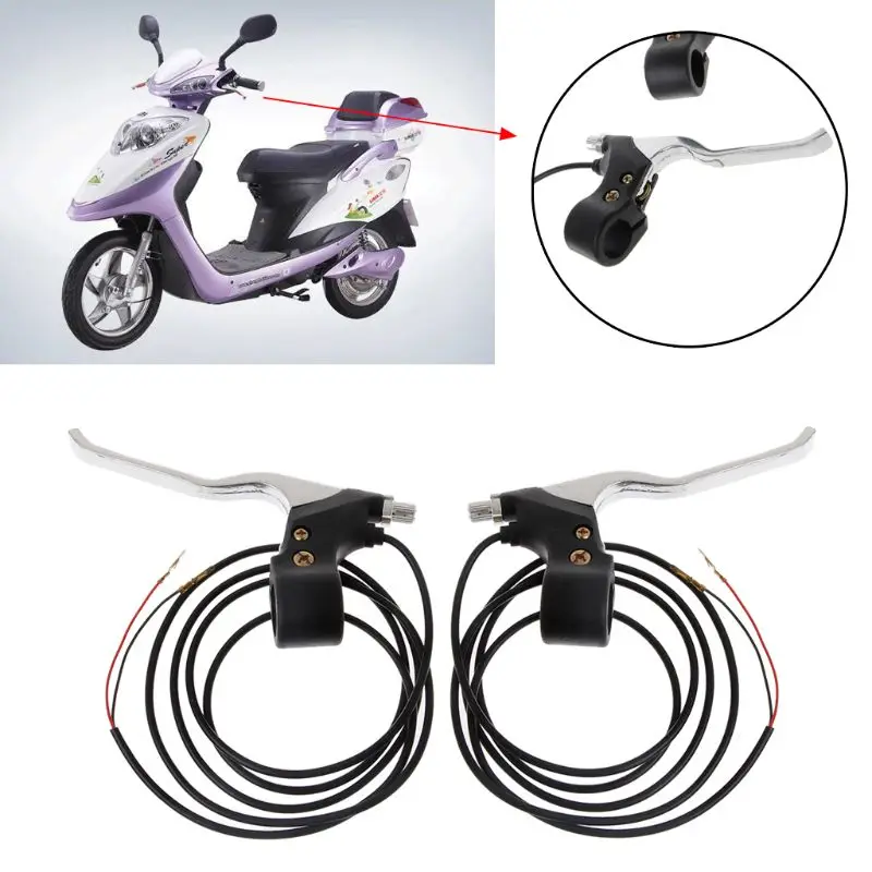 2Pcs Aluminum Thickening Scooter Handle Brake General Type For Electric Bycicle Slide
2Pcs Aluminum Thickening Scooter Handle Brake General Type For Electric Bycicle Slide