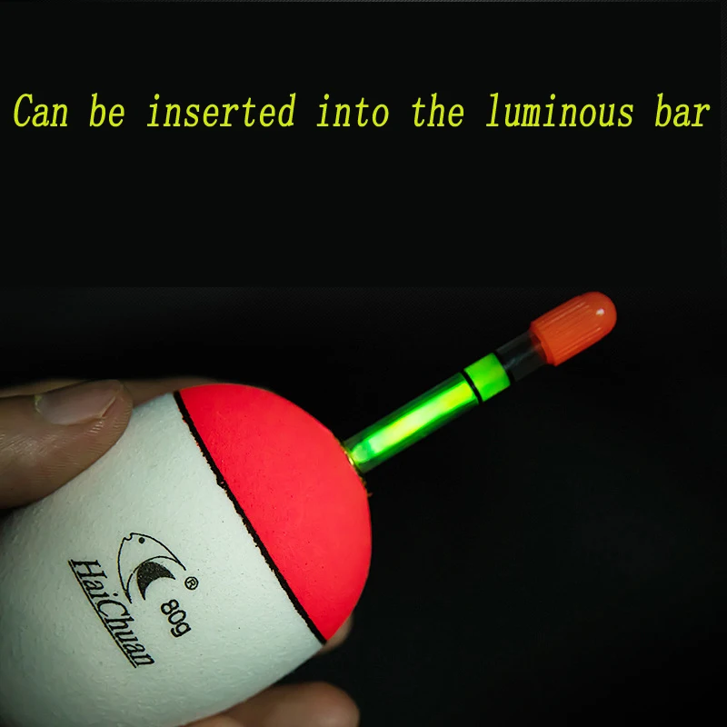 1Pcs Fishing Float 10g-100g EVA Luminous Float Fish Bait for Sea Fishing Carp Fishing Tackle Accessories Plastic
1Pcs Fishing Float 10g-100g EVA Luminous Float Fish Bait for Sea Fishing Carp Fishing Tackle Accessories Plastic