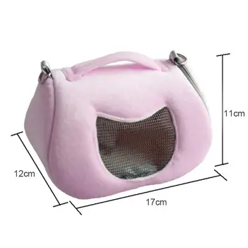 Portable Small Pet Hamster Rabbit Nest Mesh Carriers Shoulder Bag Guinea Pig Chinchillas Squirrel Bed Nest Hamster House Cages
Portable Small Pet Hamster Rabbit Nest Mesh Carriers Shoulder Bag Guinea Pig Chinchillas Squirrel Bed Nest Hamster House Cages