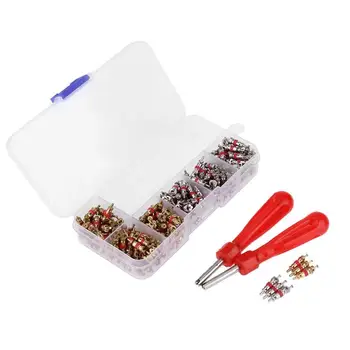 VODOOL 242Pcs/Set R134a Universal Car A/C Air Conditioner R134a Valve Core Auto Air Conditioner Tools Repair Valve Remover Kit
VODOOL 242Pcs/Set R134a Universal Car A/C Air Conditioner R134a Valve Core Auto Air Conditioner Tools Repair Valve Remover Kit