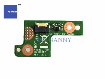 PC NANNY FOR ASUSU X450CC X450LD X450EP POWER BOTTON SWITCH BOARD PWR SW BOARD WORKS
PC NANNY FOR ASUSU X450CC X450LD X450EP POWER BOTTON SWITCH BOARD PWR SW BOARD WORKS