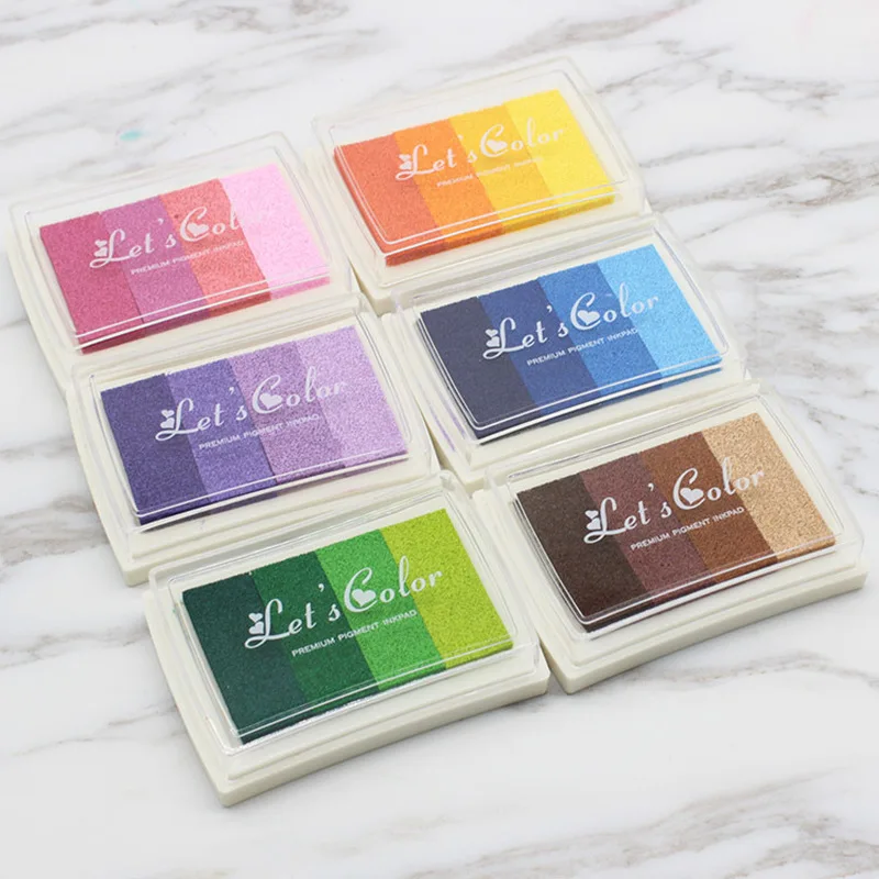 4 colors DIY Scrapbooking Vintage Crafts Ink pad Colorful Inkpad Stamps Sealing Decoration Stamp Paint Wedding Accessories Stamp
4 colors DIY Scrapbooking Vintage Crafts Ink pad Colorful Inkpad Stamps Sealing Decoration Stamp Paint Wedding Accessories Stamp