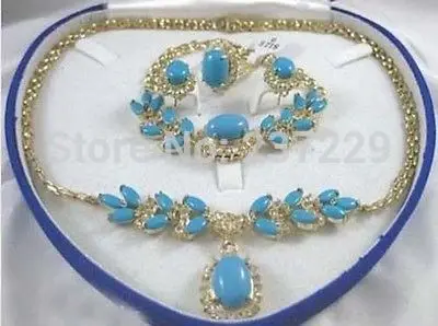 Wholesale price FREE SHIPPING ^^Hot! Fashion beautiful necklace Bracelet Earrings Ring Set
Wholesale price FREE SHIPPING ^^Hot! Fashion beautiful necklace Bracelet Earrings Ring Set