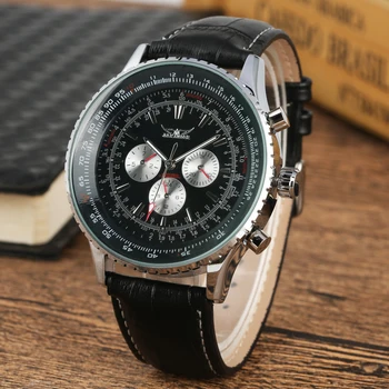 Business Men Mechanical Watches Automatic-self-wind Skeleton Watch Leather Band Timepieces Clock Top Luxury Relogios Masculino
Business Men Mechanical Watches Automatic-self-wind Skeleton Watch Leather Band Timepieces Clock Top Luxury Relogios Masculino