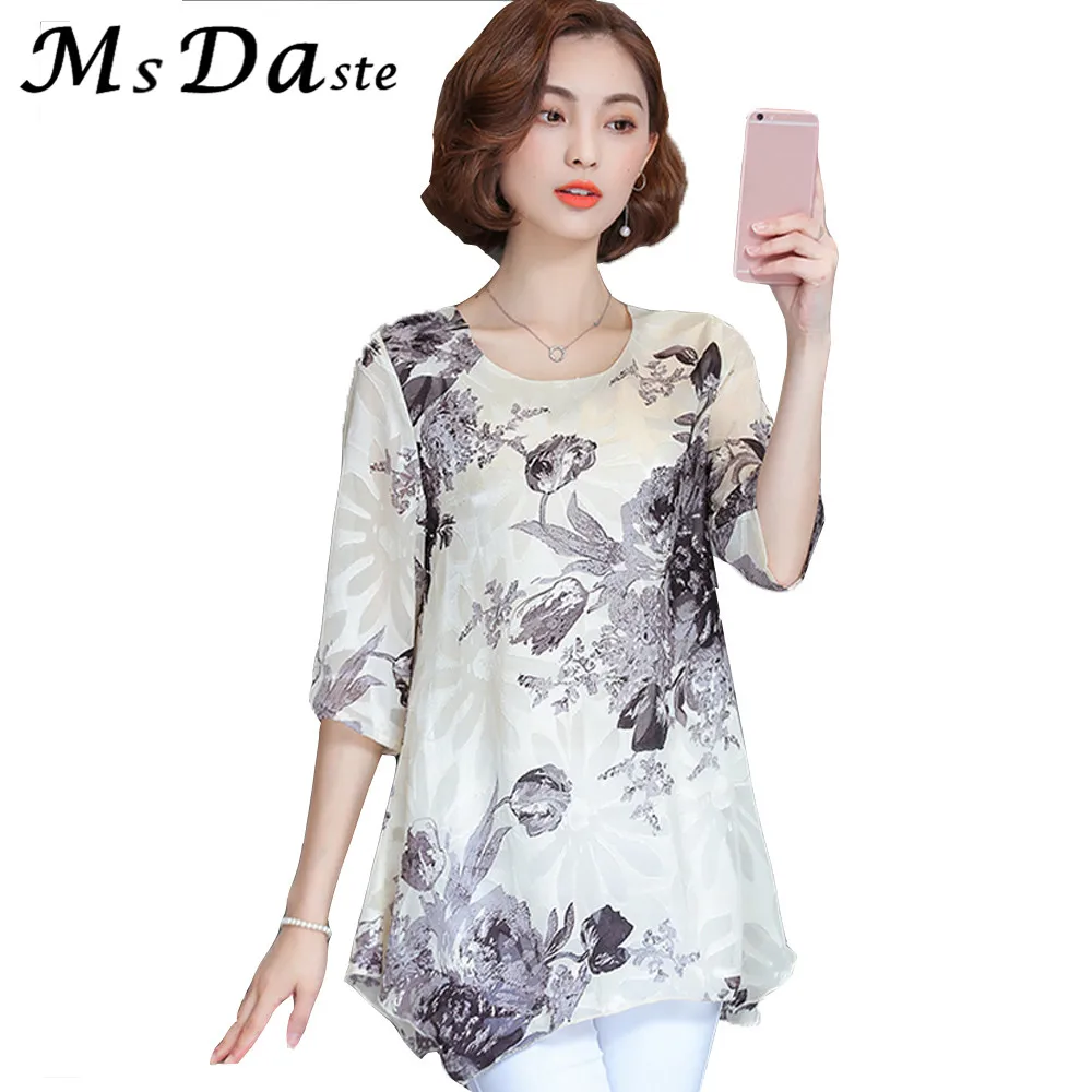 Chiffon Blouse Summer Short Sleeve Casual Blusas Women Shirts Camisa Tops Femme Tunic Chemise Feminina Black Red Plus Size M~4XL
Chiffon Blouse Summer Short Sleeve Casual Blusas Women Shirts Camisa Tops Femme Tunic Chemise Feminina Black Red Plus Size M~4XL