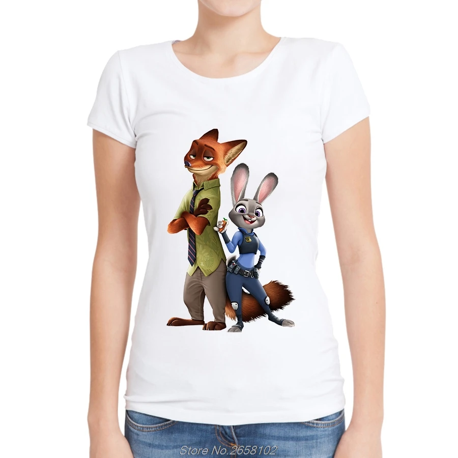 Zootopia 3D Cartoon T Shirt Women Cool Design High Quality Tops Custom Hipster Tees Casual T-shirt Harajuku Streetwear
Zootopia 3D Cartoon T Shirt Women Cool Design High Quality Tops Custom Hipster Tees Casual T-shirt Harajuku Streetwear