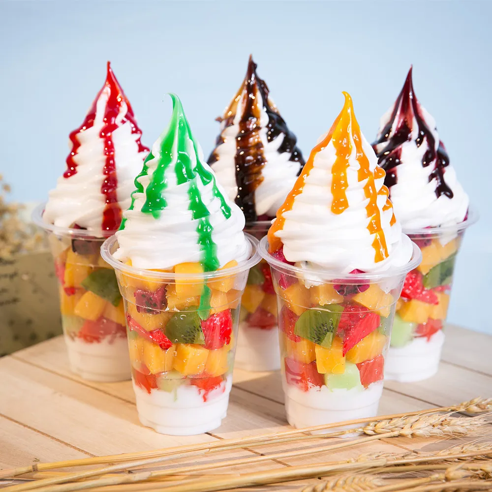Simulation ice Cream model Artificial fruit sundae model ice cream model sundae sample model fake sundae props for Decoration
Simulation ice Cream model Artificial fruit sundae model ice cream model sundae sample model fake sundae props for Decoration