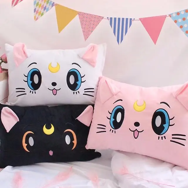 Cute Plush Toy Cartoon Sailor Moon Luna Cat Soft Pillowcase Birthday Christmas Gift #1216
Cute Plush Toy Cartoon Sailor Moon Luna Cat Soft Pillowcase Birthday Christmas Gift #1216