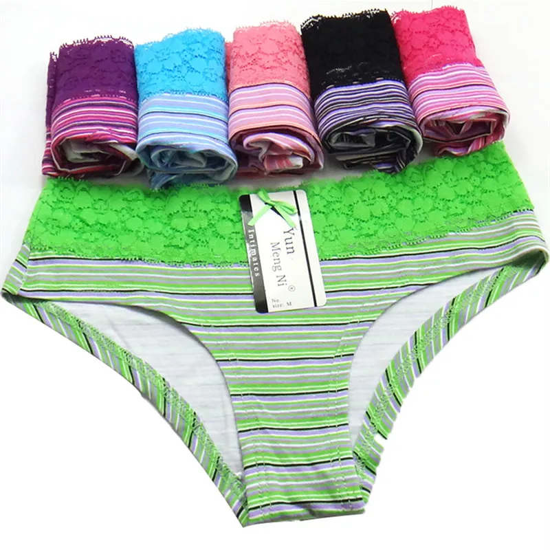 Ladies Striped Lace Sexy Panties Women Briefs Lingerie Femme Bragas Mujer 2019 New Fashion Woman Underwear Panty Intimates
Ladies Striped Lace Sexy Panties Women Briefs Lingerie Femme Bragas Mujer 2019 New Fashion Woman Underwear Panty Intimates