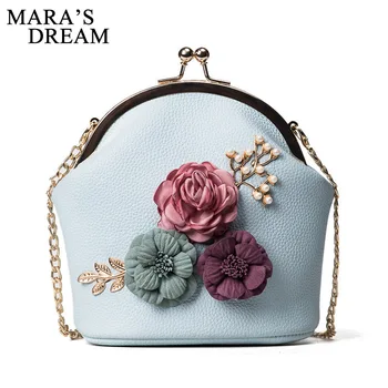 Mara's Dream Fashion Flowers PU Leather Women's Handbag Ladies Girls Shoulder Cross body Hasp Metal Chain Bucket Messenger Bag
Mara's Dream Fashion Flowers PU Leather Women's Handbag Ladies Girls Shoulder Cross body Hasp Metal Chain Bucket Messenger Bag