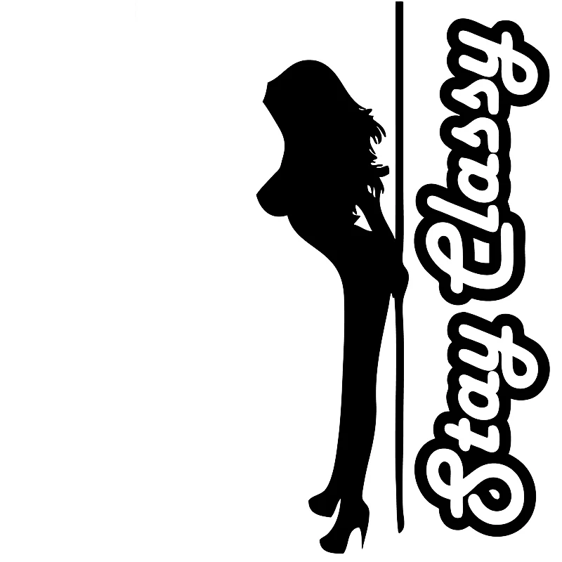 Stay Classy Sexy Stripper Dancer Vinyl Car Sticker Fuel Tank Cap Waterproof Removable Car Body Decor Decal L277
Stay Classy Sexy Stripper Dancer Vinyl Car Sticker Fuel Tank Cap Waterproof Removable Car Body Decor Decal L277