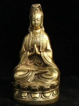 free shipping Chinese Brass Bronze Feng Shui Kwan-yin Guan Yin Boddhisattva Sculpture Statue
free shipping Chinese Brass Bronze Feng Shui Kwan-yin Guan Yin Boddhisattva Sculpture Statue