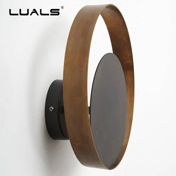 Luxurious Nordic Copper Wall Lamp Round Head Shade Wall Lamps Hotel Wall Lights LED Retro Light Fixture Post-Modern Art Lighting
Luxurious Nordic Copper Wall Lamp Round Head Shade Wall Lamps Hotel Wall Lights LED Retro Light Fixture Post-Modern Art Lighting