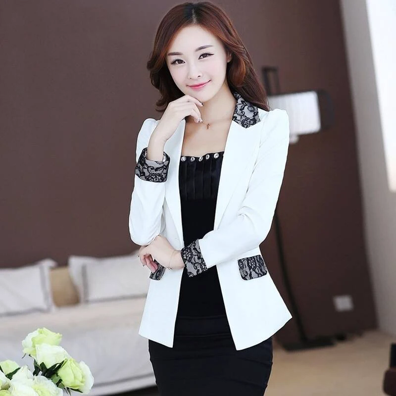 Women Clothes Blazer Suits 2019 Spring Autumn Yellow White Coat Ladies Blazers Office Wear Elegant Outerwear Femme Blazer Jacket
Women Clothes Blazer Suits 2019 Spring Autumn Yellow White Coat Ladies Blazers Office Wear Elegant Outerwear Femme Blazer Jacket