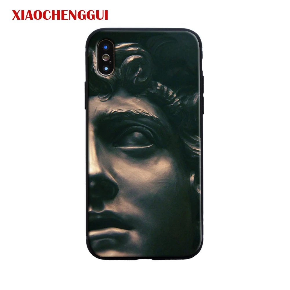 XIAOCHENGGUI Aesthetics Plaster statue art Soft Silicone Phone Case Shell Cover For Apple iPhone 6 6s 7 8 Plus X XR XS MAX case
XIAOCHENGGUI Aesthetics Plaster statue art Soft Silicone Phone Case Shell Cover For Apple iPhone 6 6s 7 8 Plus X XR XS MAX case