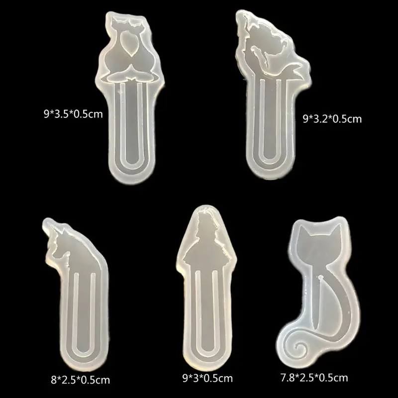Wholesale DIY Cat Shape Bookmark Mould Epoxy Resin Casting Silicone Molds Art Craft Tools
Wholesale DIY Cat Shape Bookmark Mould Epoxy Resin Casting Silicone Molds Art Craft Tools