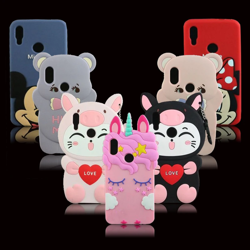 For Xiaomi Redmi Note 7 3D Silicon Unicorn Minnie Mickey Cartoon Soft Phone Case Cover for Redmi Note 5 Pro Global Mi 6X Note 6
For Xiaomi Redmi Note 7 3D Silicon Unicorn Minnie Mickey Cartoon Soft Phone Case Cover for Redmi Note 5 Pro Global Mi 6X Note 6