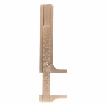 80mm/3.15" Vernier Caliper Mini Sliding DIY Caliper Metal Brass Sliding Gauge Ruler Micrometer Precision Measurement Tool
80mm/3.15" Vernier Caliper Mini Sliding DIY Caliper Metal Brass Sliding Gauge Ruler Micrometer Precision Measurement Tool