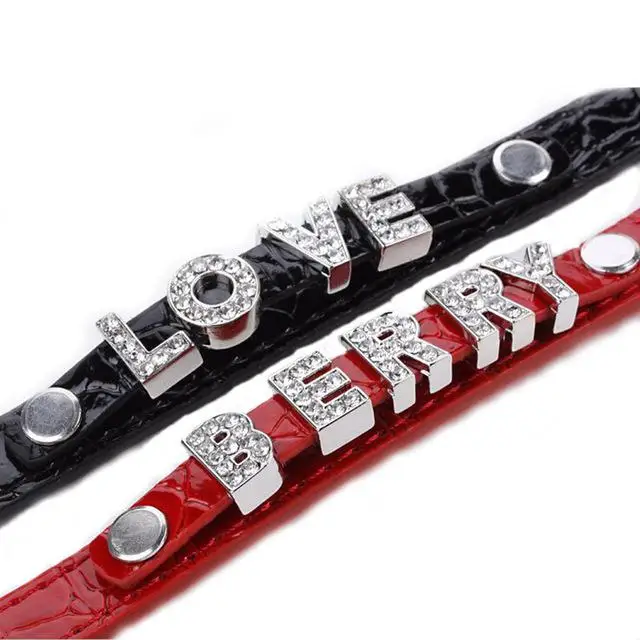 TPFOCUS 10MM Bling Personalized Dog Collar with Rhinestone Buckle DIY Name Pet Puppy Cat Collars Dog Accessories
TPFOCUS 10MM Bling Personalized Dog Collar with Rhinestone Buckle DIY Name Pet Puppy Cat Collars Dog Accessories