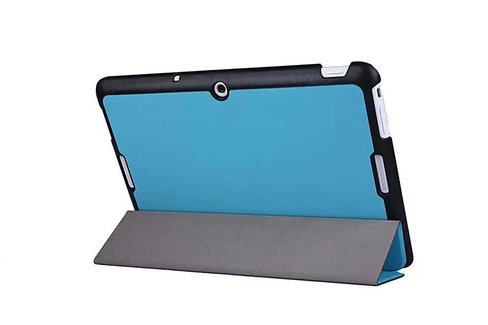 Ultra Thin 3-Fold Lightweight Magnetic Stand PU Leather Protective Cover Case For ASUS MeMO Pad 10 ME103K ME 103K 10.1" Tablet
Ultra Thin 3-Fold Lightweight Magnetic Stand PU Leather Protective Cover Case For ASUS MeMO Pad 10 ME103K ME 103K 10.1" Tablet
