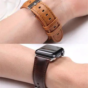 Genuine Leather Watch Band Bracelet for Apple Watch Series 1/2/3/4 For Iwatch 38/42/40/44mm Watchband Replacement Strap
Genuine Leather Watch Band Bracelet for Apple Watch Series 1/2/3/4 For Iwatch 38/42/40/44mm Watchband Replacement Strap