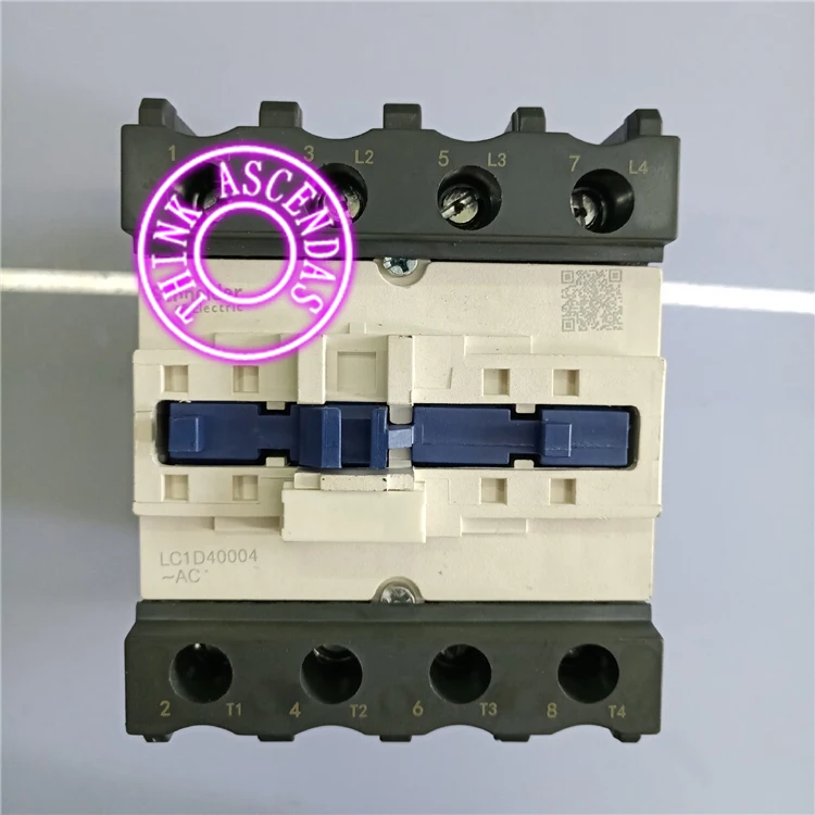 TeSys LC1D40008L7C 200V / LC1D40008LE7C 208V / LC1D40008M7C 220V / LC1D40008N7C 415V / LC1D40008P7C 230V / LC1D40008Q7C 380V AC
TeSys LC1D40008L7C 200V / LC1D40008LE7C 208V / LC1D40008M7C 220V / LC1D40008N7C 415V / LC1D40008P7C 230V / LC1D40008Q7C 380V AC