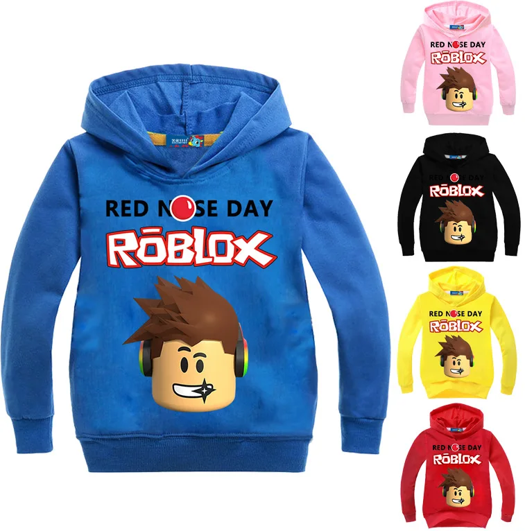 2017 Roblox Shirt For Boys Sweatshirt Red Noze Day Costume