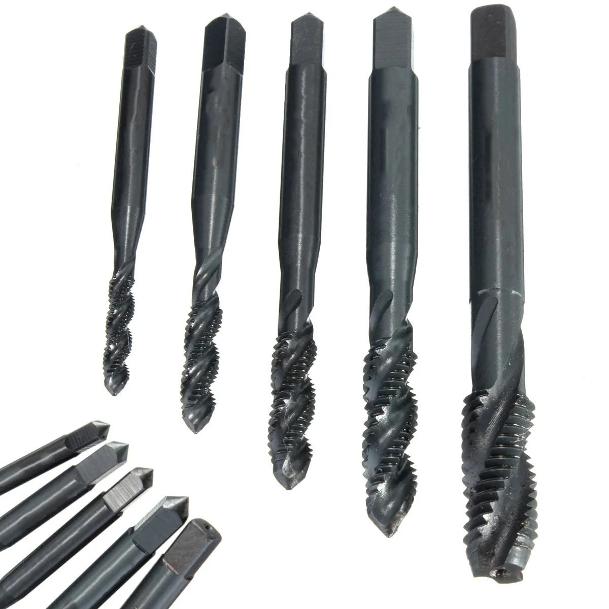HSS Metric M3,M4,M5,M6,M8 Right Screw Thread Tap Spiral Point Straight Flute Tap Machine Plug Tap Drill
HSS Metric M3,M4,M5,M6,M8 Right Screw Thread Tap Spiral Point Straight Flute Tap Machine Plug Tap Drill
