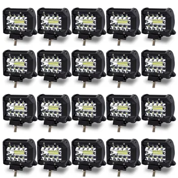 Safego 20pcs 4 Inch 60W LED Spot Work Light LED Chips Offroad Car Light 4x4 Driving Light Lamp For Truck Boat TR60W-SP-20
Safego 20pcs 4 Inch 60W LED Spot Work Light LED Chips Offroad Car Light 4x4 Driving Light Lamp For Truck Boat TR60W-SP-20