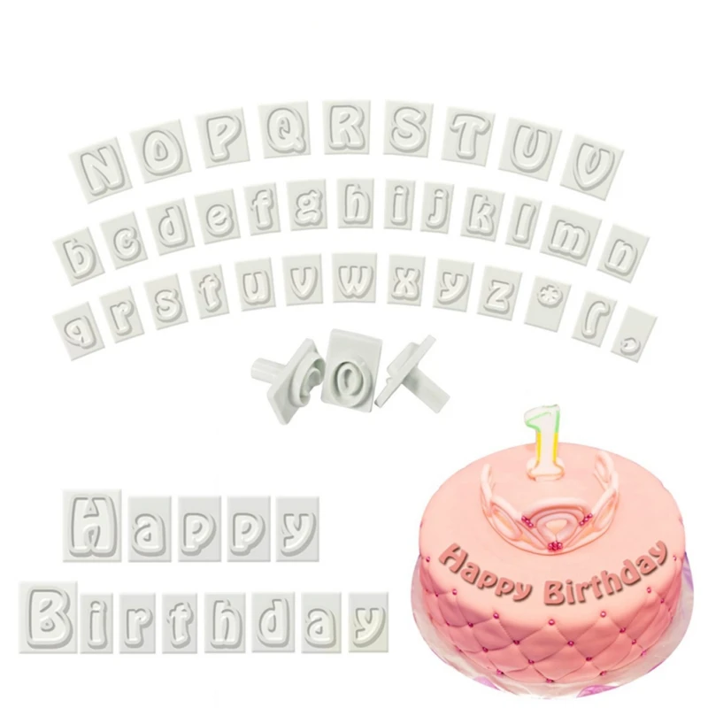 64 Characters Upper&Lower Case Alphabet Letters Baking Cake Mold Plastic Cookie Cutter Fondant Tool Set Cookie Cutter
64 Characters Upper&Lower Case Alphabet Letters Baking Cake Mold Plastic Cookie Cutter Fondant Tool Set Cookie Cutter