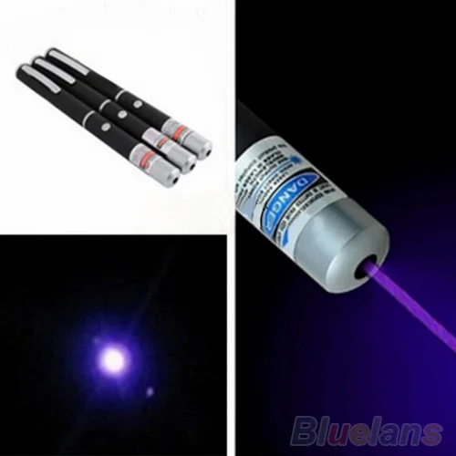 Стабильный Фиолетовый Синий луч света Видимый 5 МВт 405nm лазерная указка ручка