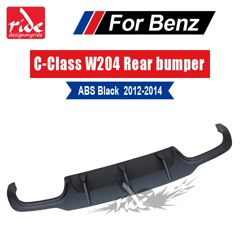 For Mercede Benz w204 ABS Injection mold rear bumper lip diffuser for Benz 2012-14 C180 C200 C250 C300 C350 & C63 No hole bumper
For Mercede Benz w204 ABS Injection mold rear bumper lip diffuser for Benz 2012-14 C180 C200 C250 C300 C350 & C63 No hole bumper