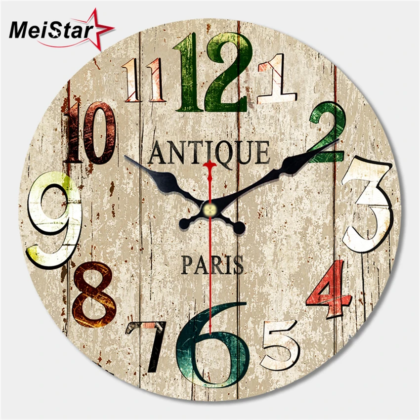 3 Patterns Shabby Chic Vintage Clock Number Brief Design Silent Balcony Kitchen Home Decor Watches Large Wall Art Clock No Sound
3 Patterns Shabby Chic Vintage Clock Number Brief Design Silent Balcony Kitchen Home Decor Watches Large Wall Art Clock No Sound