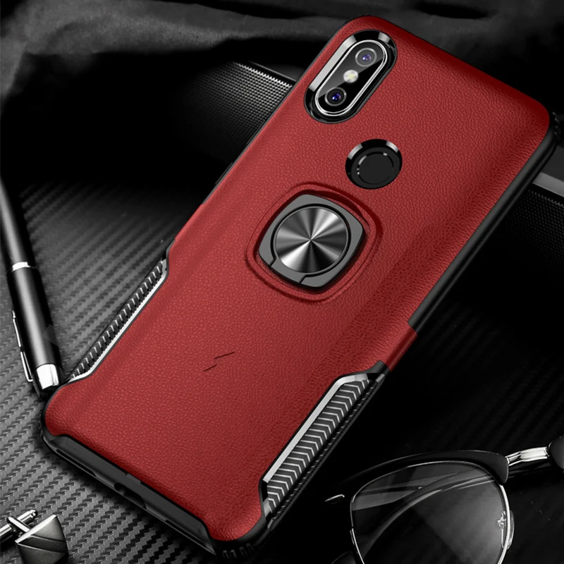 Luxury Shockproof armor Bracket case For xiaomi redmi note 6 pro 4 4x redmi 6 pro cases with Metal Finger ring holder back cover
Luxury Shockproof armor Bracket case For xiaomi redmi note 6 pro 4 4x redmi 6 pro cases with Metal Finger ring holder back cover