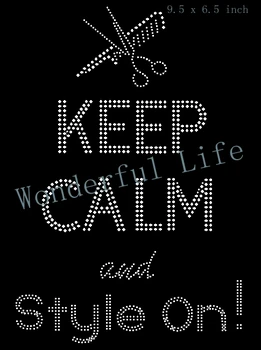 Free shipping hot fix Rhinestone Iron On keep calm and style on words image white image hotfix rhinestone transfer motifs
Free shipping hot fix Rhinestone Iron On keep calm and style on words image white image hotfix rhinestone transfer motifs