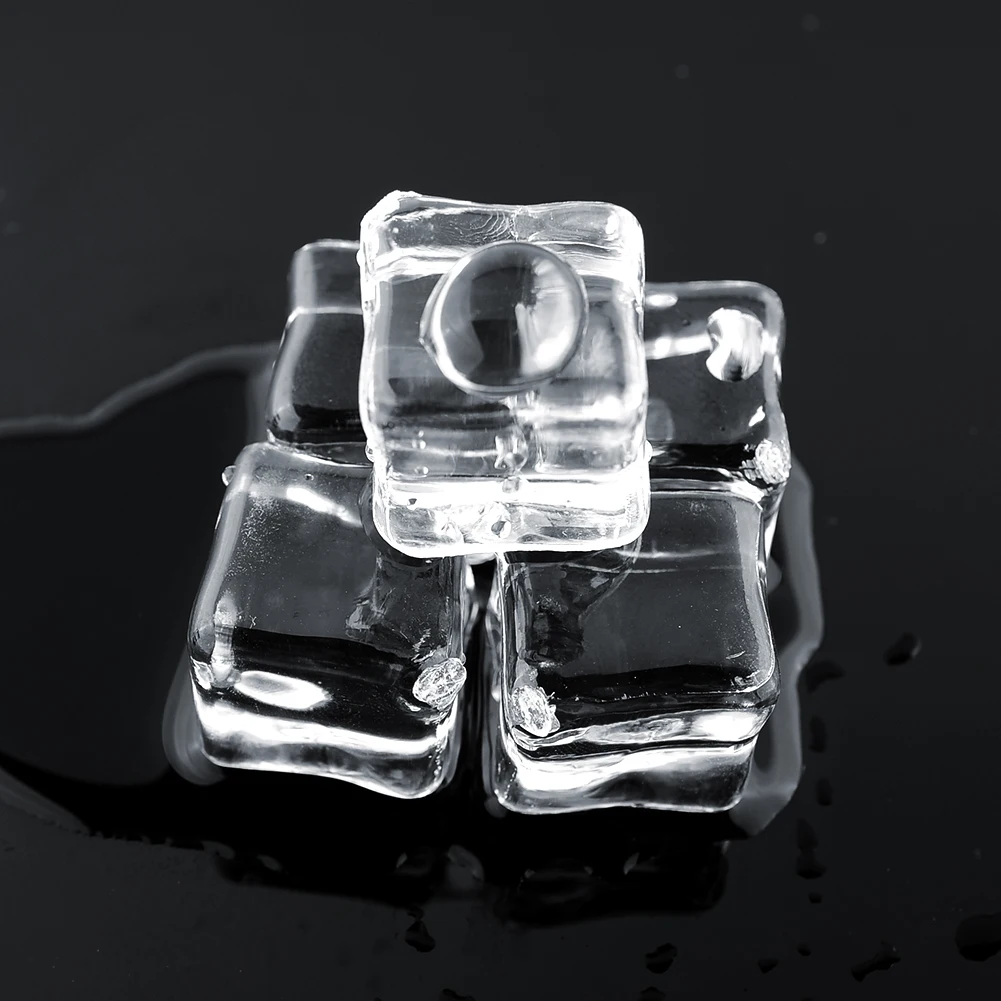 Clear Square 16pcs Fake Artificial Acrylic Ice Cubes Crystal Home Display 2x2CM Decor*artificial ice cubes
Clear Square 16pcs Fake Artificial Acrylic Ice Cubes Crystal Home Display 2x2CM Decor*artificial ice cubes