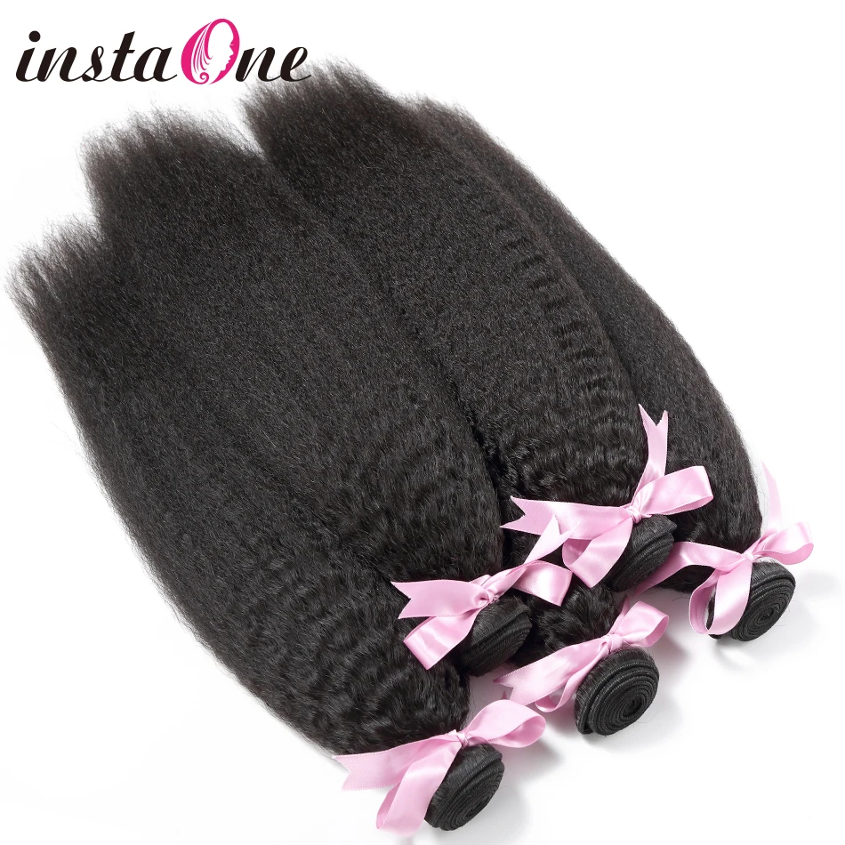 Instaone Hair 10A Brazilian Virgin Hair Kinky Straight Unprocessed Natural Color Human Hair Weave Bundles Free Shipping 1B
Instaone Hair 10A Brazilian Virgin Hair Kinky Straight Unprocessed Natural Color Human Hair Weave Bundles Free Shipping 1B